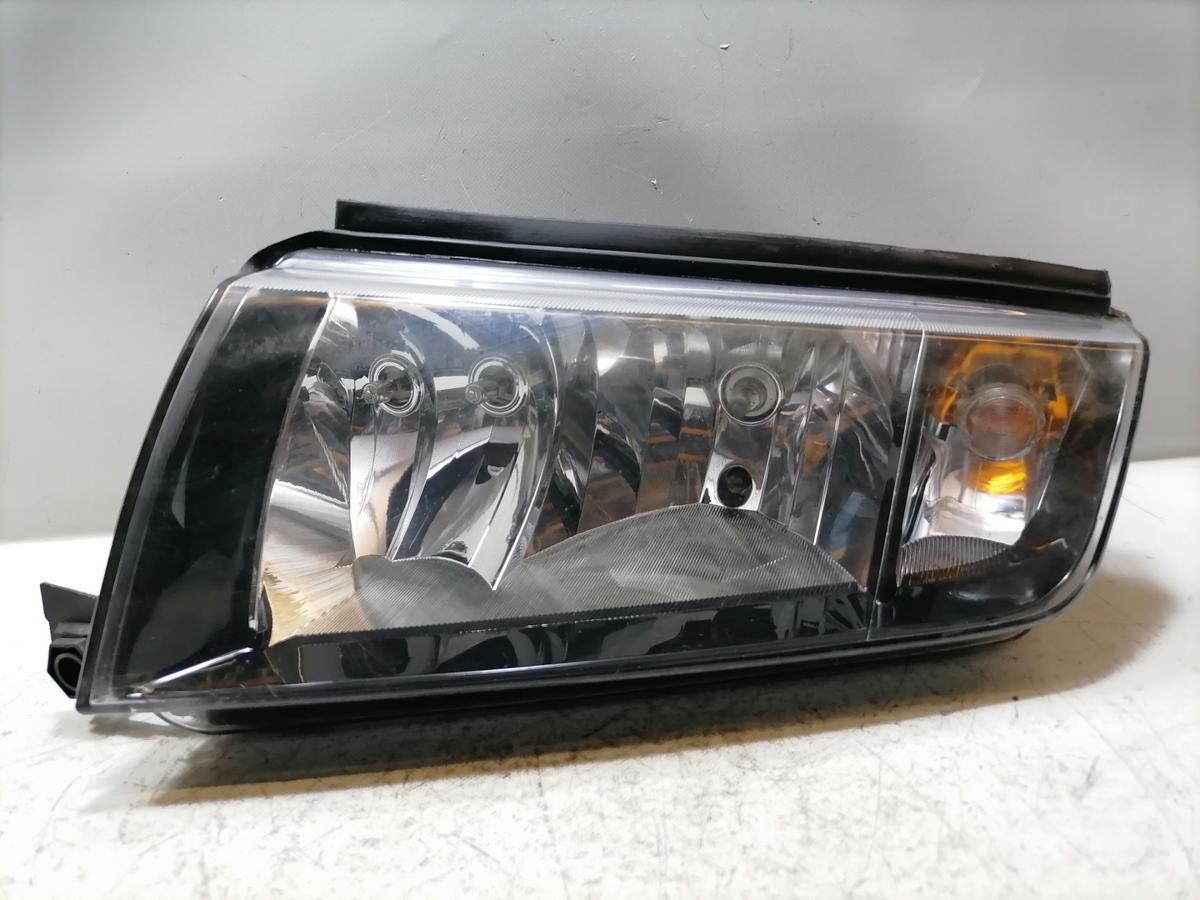 Skoda Fabia 1 6Y Scheinwerfer vorn links Halogen Schwarzer Hintergrund Zubeh&ouml;r Bj.2003